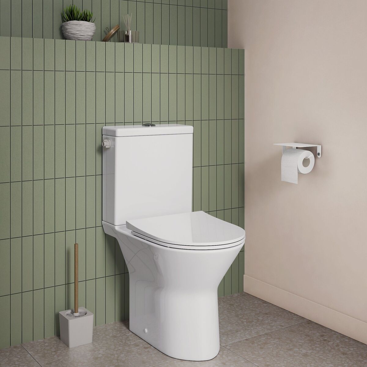 Wc Kompakt Poziom Compacta Sensea Leroy Merlin