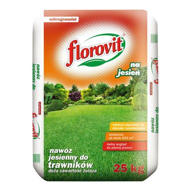 Nawóz do trawnika jesienny 25kg Florovit w atrakcyjnej cenie w