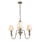 Żyrandol GRADO czarno-złoty E14 LIGHT PRESTIGE