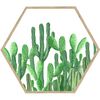 Obraz HEKSAGON CACTUS 35 x 40 cm