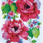Serwetki WATERCOLOR ROSES 33 x 33 cm PAW DECOR