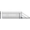 Brama przesuwna z automatem LILA 400 x 144 cm prawa POLARGOS