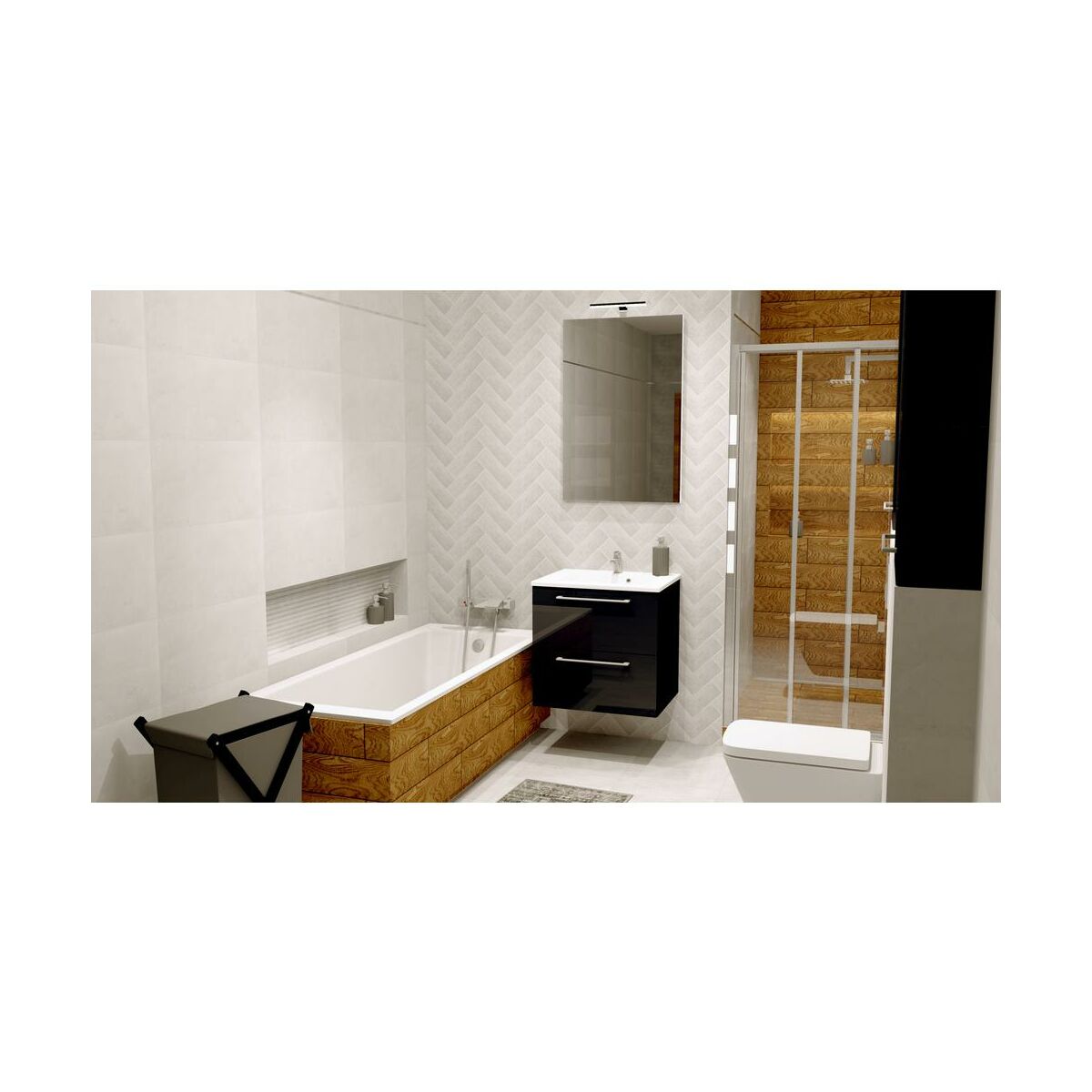 Listwa metalowa Estrella Steel 1 X 59.8 Arte