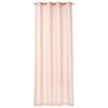 Zasłona gotowa EVA kolor Różowy 140 x 250 cm Kółka 160 g/m² INSPIRE