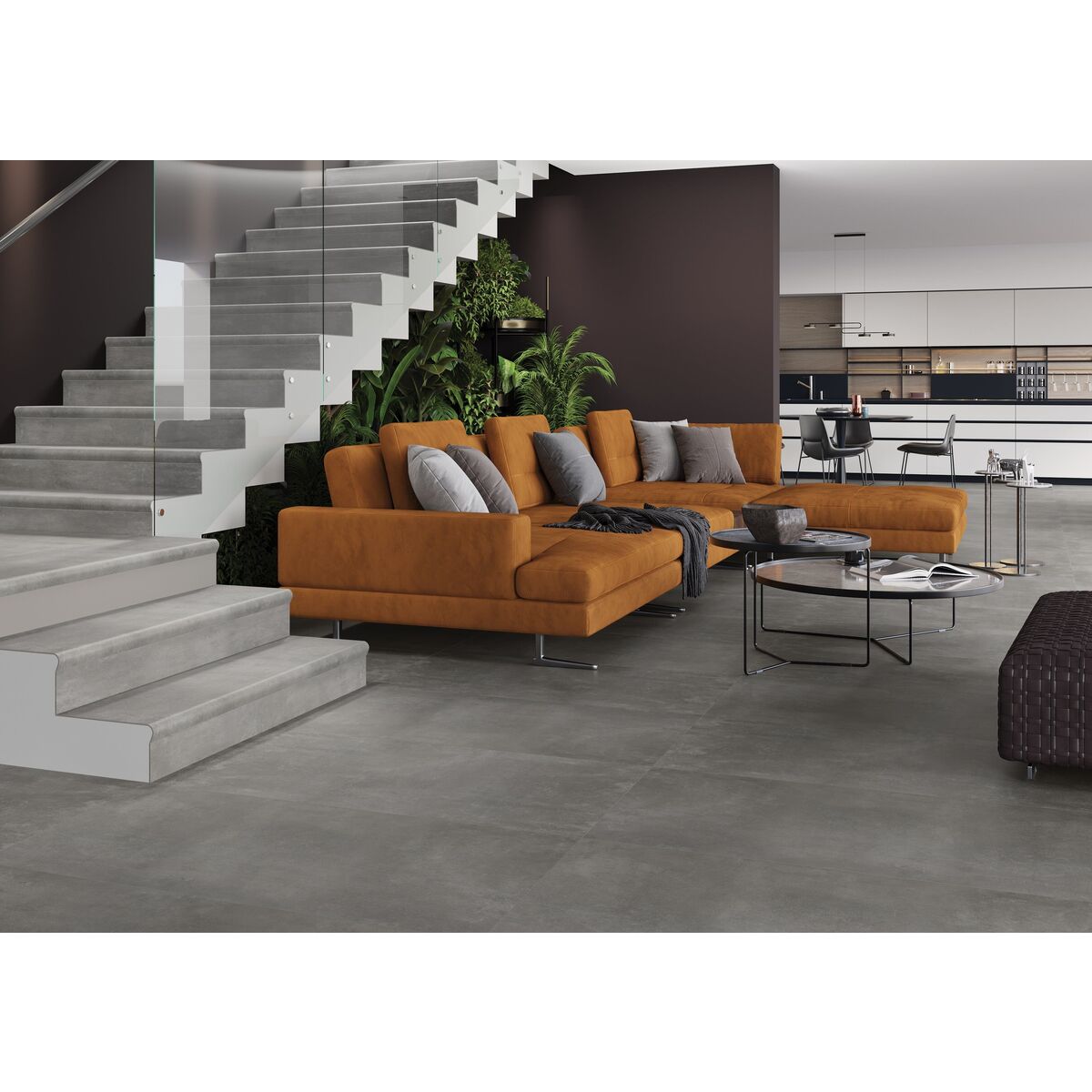 Stopnica Tassero Grafit 32 X 119.7 Castello Ceramica