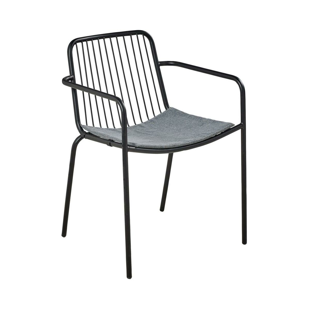 Krzeslo Ogrodowe Zoe Stalowe Czarne Krzesla Fotele Lawki Ogrodowe W Atrakcyjnej Cenie W Sklepach Leroy Merlin