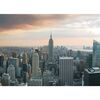 Fototapeta NEW YORK W CHMURACH 416 x 254 cm