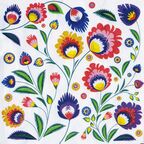 Serwetki POLISH FOLK PAW 33 x 33 cm PAW DECOR