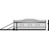 Brama przesuwna z automatem MALAGA III 400 x 154 cm lewa POLARGOS