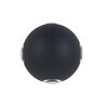 Kinkiet zewnętrzny TRIVENTO IP54 czarny aluminium LED ITALUX