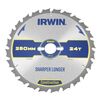 Tarcza do pilarki tarczowej 250MM/24T/30 śr. 250 mm 24 z IRWIN CONSTRUCTION