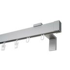 Karnisz APARTAMENTOWY 150 cm pojedynczy chrom