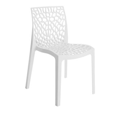 Krzeslo Ogrodowe Gruvyer Plastikowe Zolte Krzesla Fotele