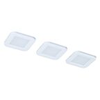 Lampka LED 3 szt. PL987 z czujnikiem ruchu kwadrat DPM