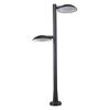Lampa ogrodowa stojąca PIOMBINO IP54 czarna aluminium LED ITALUX