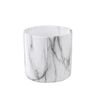 Osłonka na doniczkę 13 cm ceramiczna MARMUR