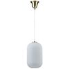 Lampa wisząca NICKI śr. 20 cm mosiądz E27 ORIVA AB