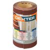 Papier ścierny ROLKA PAPIER P120 93 x 2.5 m DEXTER