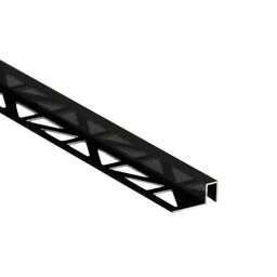 Profil wykończeniowy aluminium kwadrat 11 X 8 mm / 2.5 m Czarny Cezar