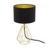 Lampa stołowa CARLTON złota E14 EGLO