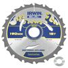 Tarcza do pilarki tarczowej 190 mm/18T/30(20) IRWIN WELDTEC