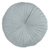Poduszka okrągła Coquille szara 43 x 43 cm