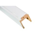 Belka górna ościeżnicy regulowanej 60 Biała 140 - 180 mm Nawadoor