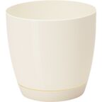 Doniczka plastikowa 22 cm kremowa TOSCANA FORM-PLASTIC