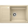 Zlewozmywak granitowy ZIA XL 6 S COMPACT BLANCO