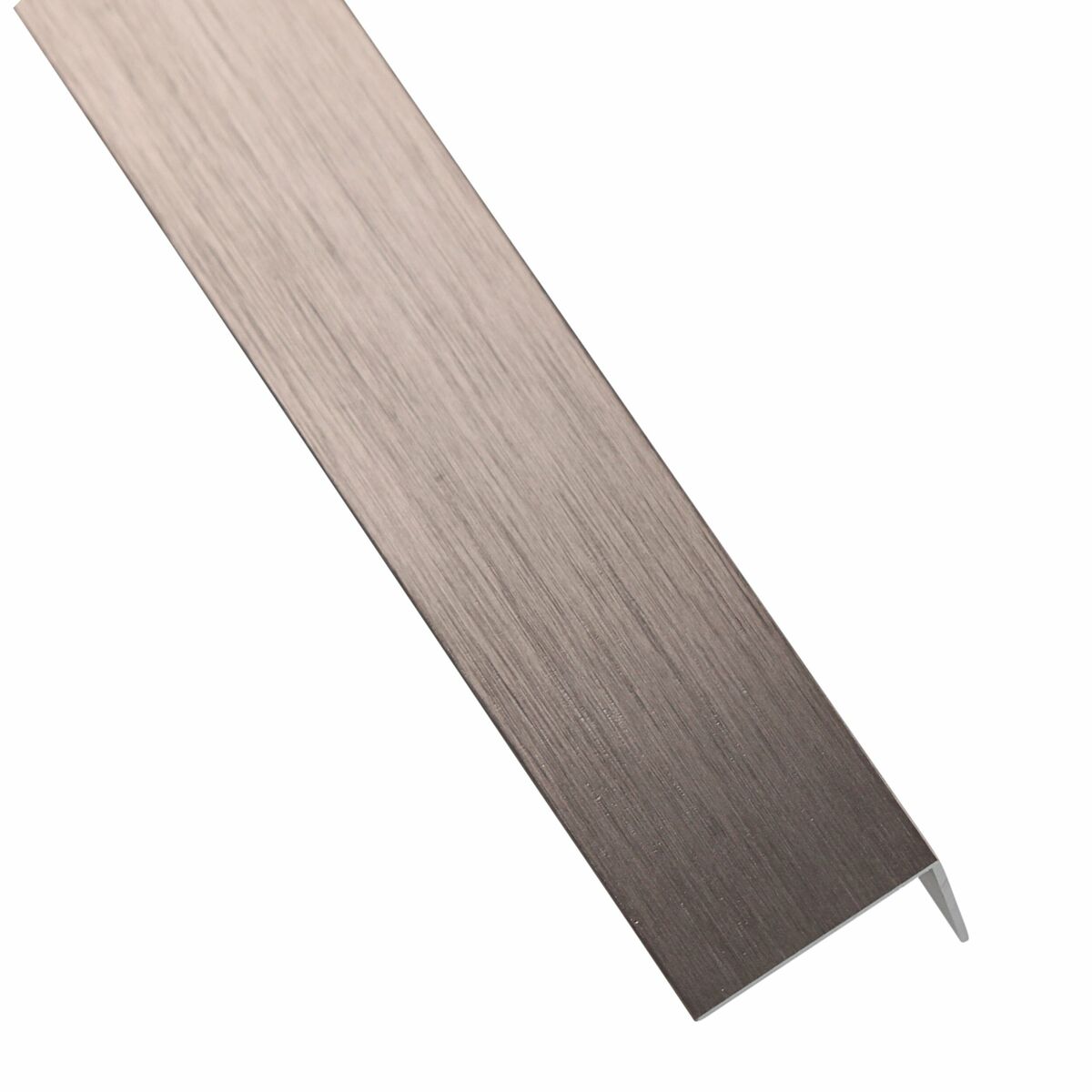 Kątownik aluminiowy 1m 19.5x19.5 mm miedź szczotkowana Standers