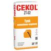 Tynk CEMENTOWO-WAPIENNY ZT-02 Szary 25 kg CEKOL
