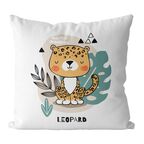 Poduszka dla dzieci So Cute Leopard 43 x 43 cm
