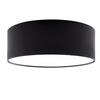 Plafon POLOR 38 cm czarny E27 ART ABAZUR
