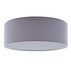 Plafon POLOR 38 cm szary E27 ART ABAZUR