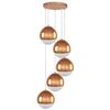 Lampa wisząca GINO miedziana E27 SPOT-LIGHT