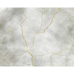 Tapeta panoramiczna Beton szaro-złoty 350 x 280 cm