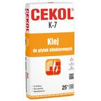 Klej do płytek klinkierowych K-7 CEKOL