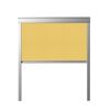 Roleta zaciemniająca DUR M6A 4233 Żółta 78 x 118 cm CONTRIO