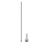 Rurka chromowana do baterii z nakrętką 3/8 DŁ. 50 cm EQUATION