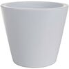 Osłonka na doniczkę 14 cm ceramiczna biała