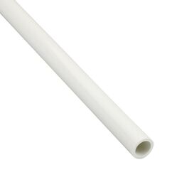 Rura okrągła PVC 1m 8x1 mm matowa biała Standers