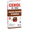 Zaprawa murarska do klinkieru ZK-1 Brązowa 25 kg Cekol