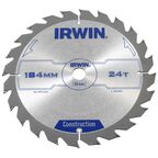 Tarcza do pilarki tarczowej 184MM/24T/16 184 mm il. zębów: 24 szt. IRWIN