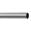 Drążek do karnisza LUX 200 cm srebrny 16 mm metalowy