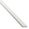 Płaskownik PVC 2.6 m x 30 x 3 mm matowy biały STANDERS