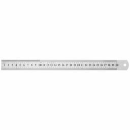 Przymiar liniowy 300 mm stal