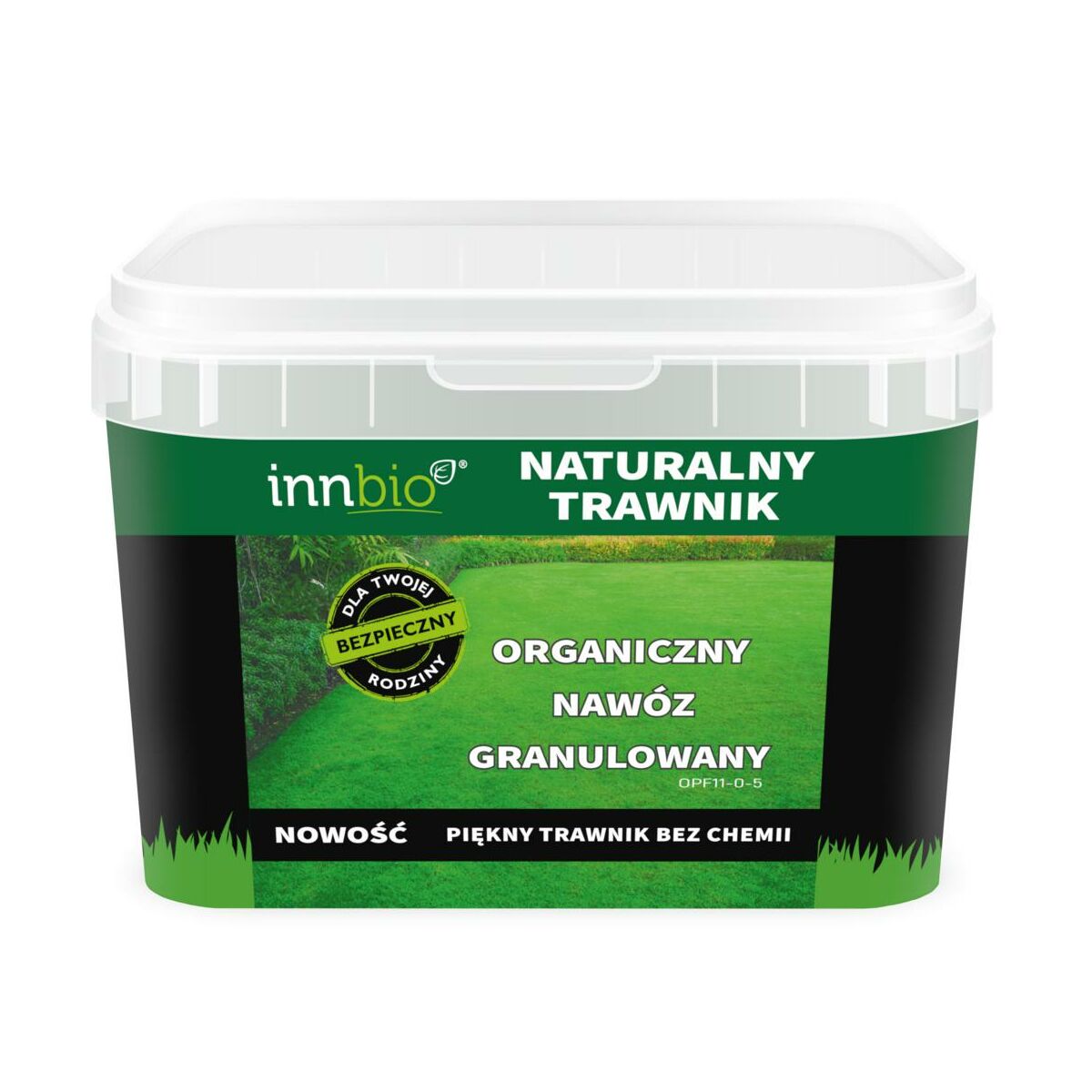 Nawóz do trawnika organiczny 90 dni 2.5kg Innbio