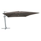 Parasol ogrodowy 300 x 400 cm NATERIAL brązowy