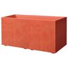 Skrzynka balkonowa 79 x 39.5 cm plastikowa czerwona CASS MIL