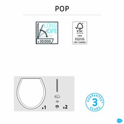 Deska sedesowa POP SENSEA